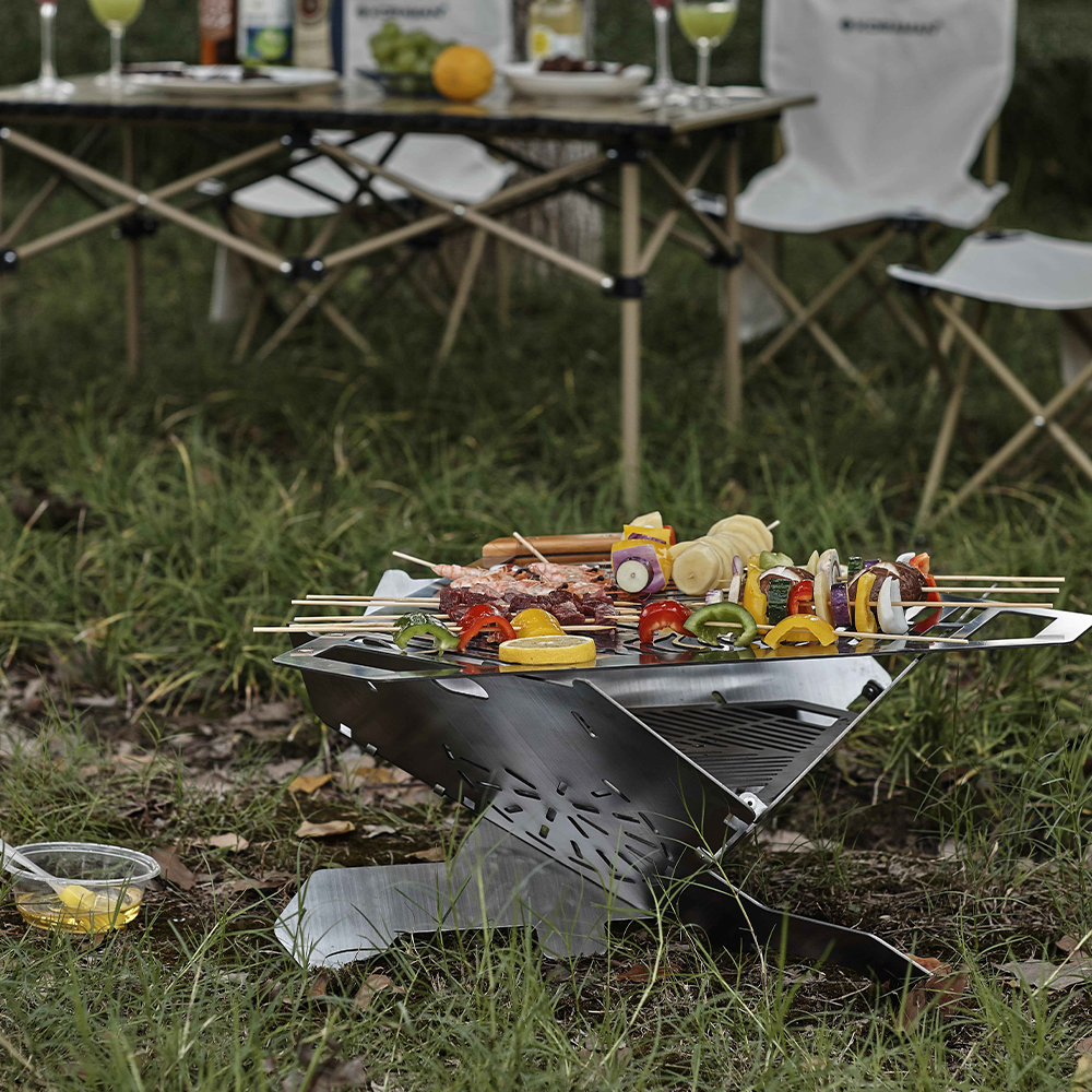 Velit Portable Folding Barbecue Grill