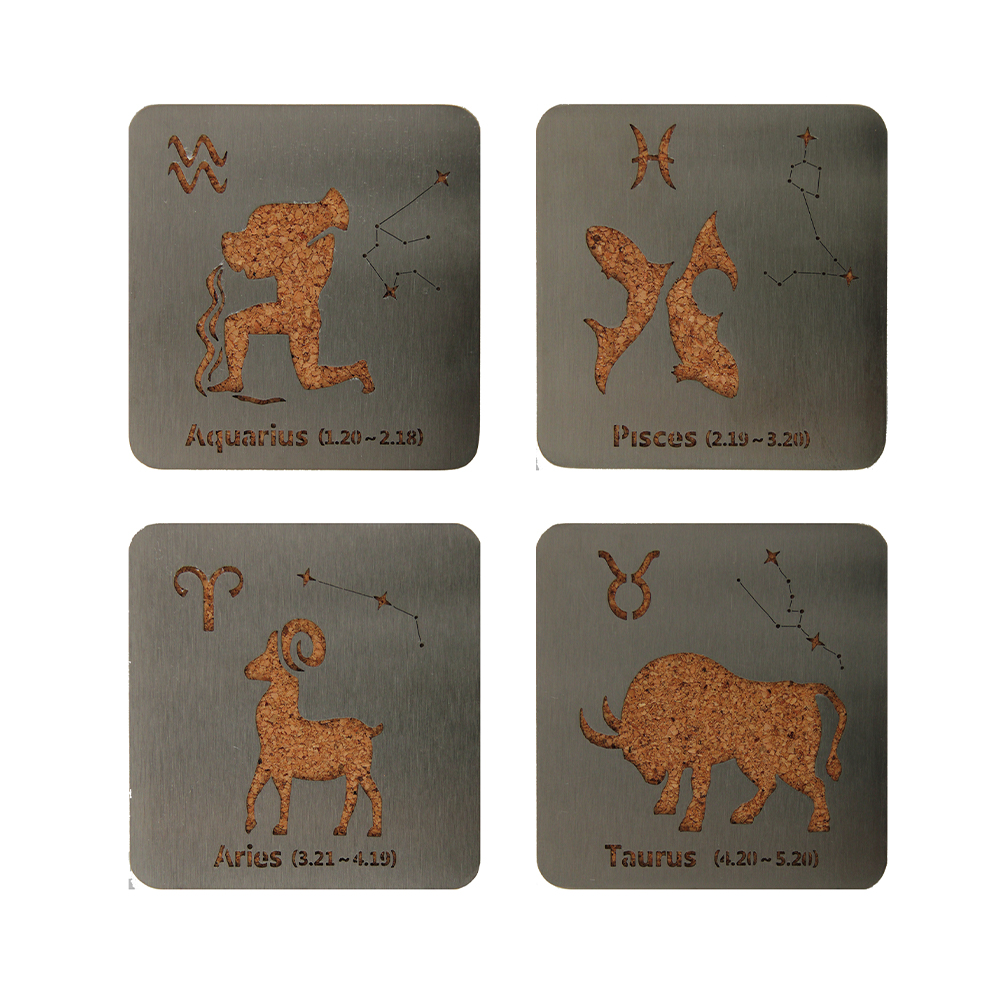 Aliquam ferro calor-insulating coasters