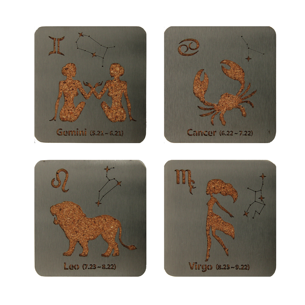 Aliquam ferro calor-insulating coasters